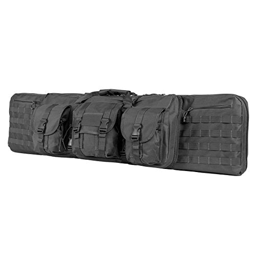 VISM by NcSTAR Double Carbine Case - color: Urban Gray, size: 46-Inches