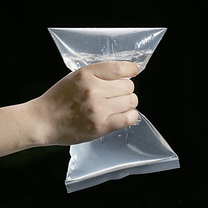 5Mil 3"x5" 100Pcs Plastic Bags Clear Resealable Zip Seal Lock Poly Bags | Macoota Thick Reclosable Heavy Duty Zipper Baggies Jewelry Earrings Coin Pills Crafts Sample Packing - size: 3x5inch