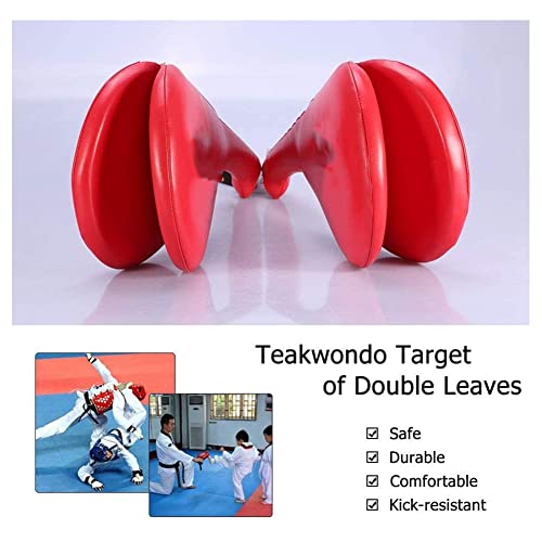 Taekwondo Kick Target Pads Karate Kickboxing Practice Double Kicking Paddle Martial Arts Equipment Punch Pads Blue