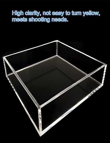 Fish Tank Storage Box Drawer Tray Photography Props Shooting Sink Acrylic Box Transparent Display Box(15x10x5cm) - size: 15x10x5cm