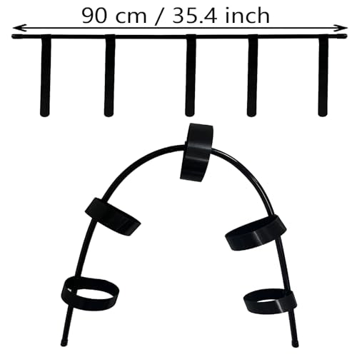 Universal Adjustable Washing Machine Drain Hose Holder Hook, Flexible Laundry Tub Discharge Hose Clip - Perfect for firmly fixing the washing machine hose in the sink for drainage.- No Hose