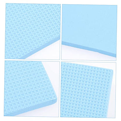 Mikikit Reptile Terrarium Cushioning Mat Thickened Nonslip Aquarium Bottom Pad Fish Tank Mat for Enhanced Heat Preservation and Shock Absorption - color: Blue