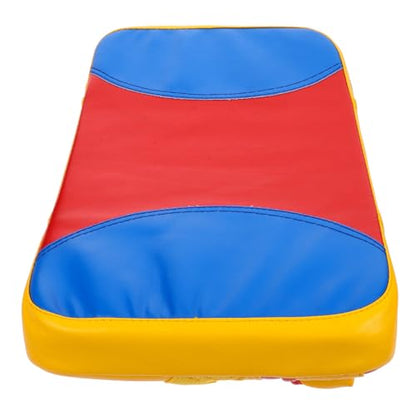 Taekwondo Kickboxing Training Pad Small Curved Kicking Shield with Reinforced Handles for Martial Arts Sparring and Side Kick Practice