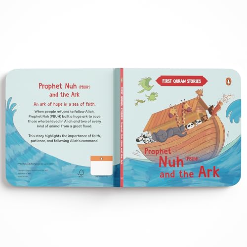 Prophet Nuh (PBUH) and the Ark: First Quran Stories | An Illustrated Story Book for Kids | Values of Islam and the Holy Quran | Ages 5+ [Penguin Early Learning Series]