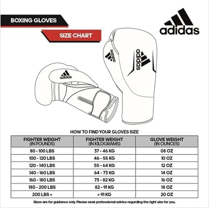 Adidas Home use Heavy Bag with Hybrid 150 Boxing Gloves and Protective Inner gloves - Home Gym Bundle deal- For Boxing , Kick Boxing Punching and Training - Red, Gold, White, Black, - Sizes 10 0z, 12 oz, 16 oz,4ft, 5ft, Medium - color: BlackRed/WhiteBlack
