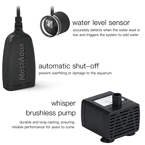 Aquarium ATO, Auto Top Off for Freshwater Saltwater Aquarium, Fish Tank Automatic Top Off System (ATO 100) - style: ATO 100