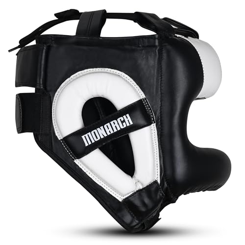 Full Face Boxing Headgear Boxing Sparring Men Women, a Complete Package for MMA and Kickboxing Trainees, Muay Thai Boxing Safety Head Guard - color: White