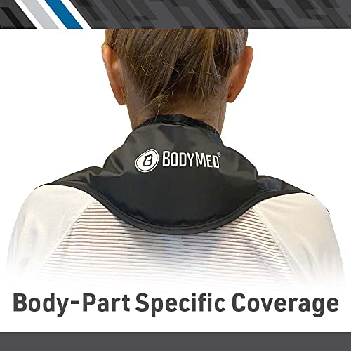 BodyMed Reusable Gel Ice Pack Cold Compress for Neck - Professional Grade Cold Therapy for Injuries, Aches, Swelling, Bruises, Sprains - 21 in. x 6 in. (Neck Contour) - size: 21 in × 6 in (Neck Contour) (Pack of 1)
