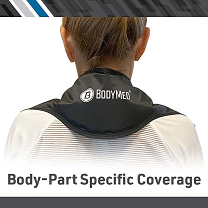 BodyMed Reusable Gel Ice Pack Cold Compress for Neck - Professional Grade Cold Therapy for Injuries, Aches, Swelling, Bruises, Sprains - 21 in. x 6 in. (Neck Contour) - size: 21 in × 6 in (Neck Contour) (Pack of 1)