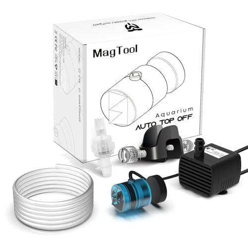 MagTool Auto Top Off System for Saltwater Aquarium, ATO Aquarium Auto Top Off with Dual Optical Sensor for Reef & Fresh Tanks -Blue | Automatic water level control for reef, saltwater and freshwater tanks with dual optical sensors for accurate top-off. -