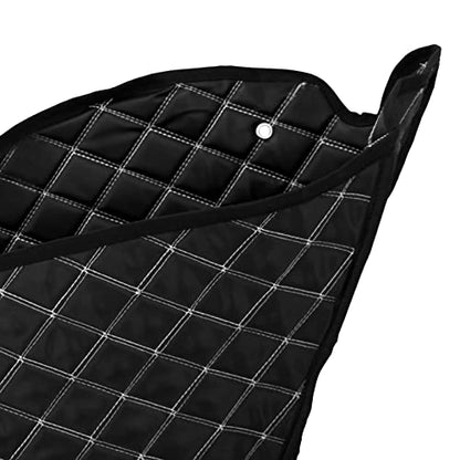 4'' Stretched Saddlebag Liners Inserts White Thread Compatible with Harley Touring 2014-2023 1 Pair