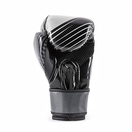 UFC Youth Performance Rush Boxing Gloves - color: Black, size: 6oz