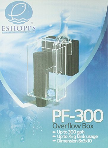 Eshopps AEO11000 Overflow Boxes Pf-300 for Aquarium Tanks