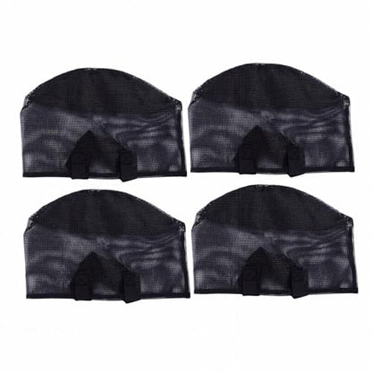 Fabater 4PCS Aquatic Plant Pots, Reusable PVC Pond Planting Bags with Sturdy Handles, Aquatic Plant Baskets, Grow Bags for Island Live Aquarium Flowers, Convenient to Storage (Round) - size: Round