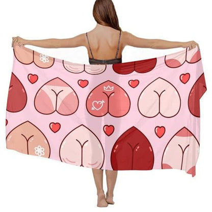 Chiffon Shawl Scarf Sarong And Sun Protective Shawl Long Lightweight Travel Scarf - color: Color439