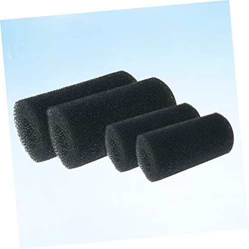 Veemoon 4pcs Aquarium Filter Water Inlet Protection Covers Pre-Filter Sponge Sleeves for Fish Tanks Compatible Fish Tank Filters and Tubes