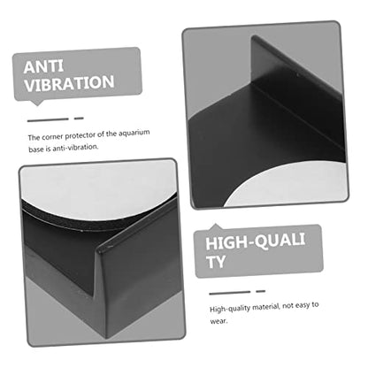Mipcase 8pcs Fish Tank Corner Pads Thickened -Collision Corner Protectors for Aquarium Base Shockproof Safety Bumpers Easy to Install Non- Mat for Preventing Damage