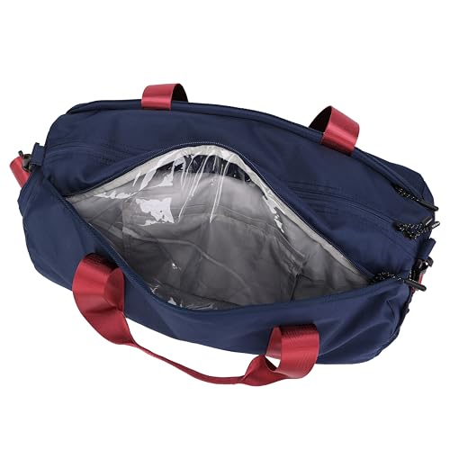 BESMART Gym Bags for Men with Side Pocket，38L Large Sports Gym Duffle Bag | Adjustable Strap&Shoe Compartment, Waterproof, Spacious, Wet Pocket, Durable Duffel Bag for Gym,Travel, Fitness,Navyblue - color: Navyblue with TPU pocket
