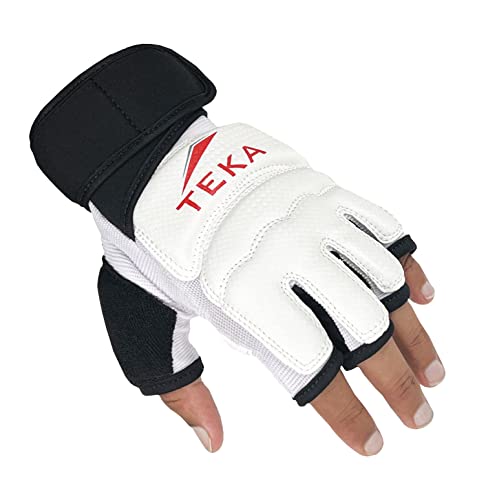 Teka Taekwondo Punch Bag Training Gloves, MMA Grappling Gloves for Sparring Martial Arts Boxing Training for Adults and Kids - size: X-Large