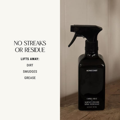 Homecourt by Courteney Cox Surface Cleaner, Cece, 16 fl oz | All-Purpose Spray, Lifts Away Dirt, Smudges & Grease, For Bathroom, Kitchen & more, Clean Formula