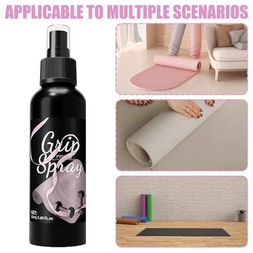Yoga Mat Spray Gentle Cleaning Anti-Slip Non-Sticky | Fitness Equipment And Gym Accessories for Yoga Mats, Sports Equipment, Gloves, Gear, Football, Boxing, Helmets, Women, - color: 50ml