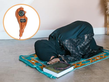 Digital Finger Counter,Digital Counter for Prayer,Buddha Beads Digital Finger Counter with Compass,Islamic Prayer Beads Counter for Prayer,Buddhist Meditation,Active Fingers