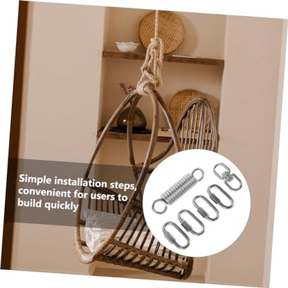 Hammock Chair Spring Set Swing Spring Kit Swing Chair Hanging Ring Set