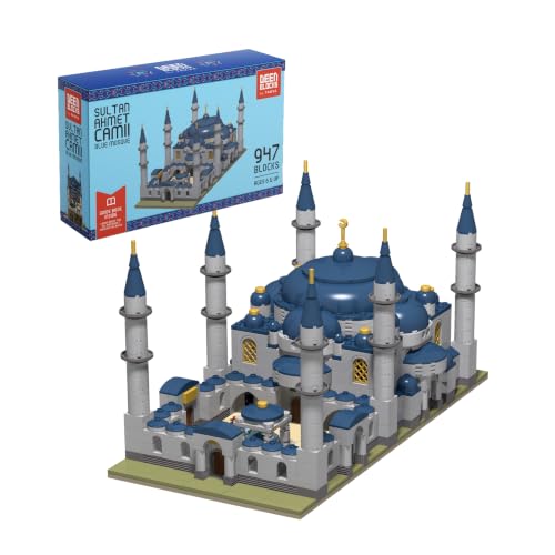 DEENBLOCKS™ Sultan Ahmet Camii Blue Mosque | Build and Learn Educational Building Blocks Toy
