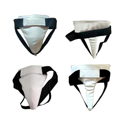Protective Undergarment Cup Martial Art Groin Guard Suitable for Youth and Adults Engaged in High Impacts Combat Sports Combat Sports Groin Guard - color: Straw mens large