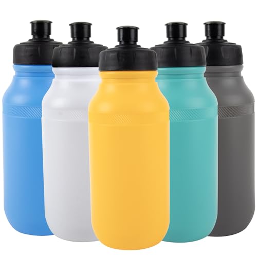 Trail maker Reusable Leakproof Water Bottles, 20 Oz. BPA Free Pull Top Cap & Squeeze for Water & Sports Drinks, 50 Pack - size: (50 Pack) 20 Oz.