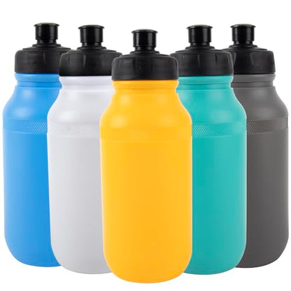 Trail maker Reusable Leakproof Water Bottles, 20 Oz. BPA Free Pull Top Cap & Squeeze for Water & Sports Drinks, 50 Pack - size: (50 Pack) 20 Oz.
