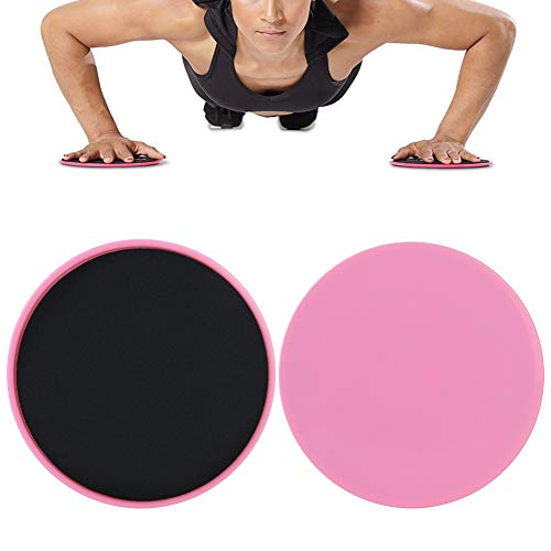 so 2PCS Double Sided Discs For Workout Fitness Core Slider Sport Full Body Workout()
