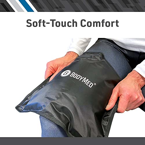 BodyMed Reusable Gel Ice Pack Cold Compress (2-Pack) for Back, Shoulder, Neck, & Knee - Professional Grade Cold Therapy for Injuries, Aches, Swelling, Bruises, Sprains - 14 in. x 11 in. (Standard) - size: 14 in × 11 in (Standard) (Pack of 2)