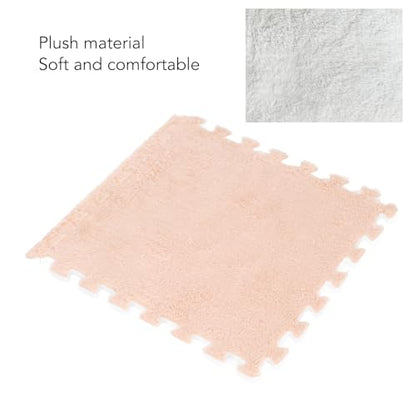 10pcs 30 cm/11.8 in Foam Puzzle Floor Play Mat,Interlocking Carpet Tiles for Home Gym and Fitness Room (#2) - color: #2