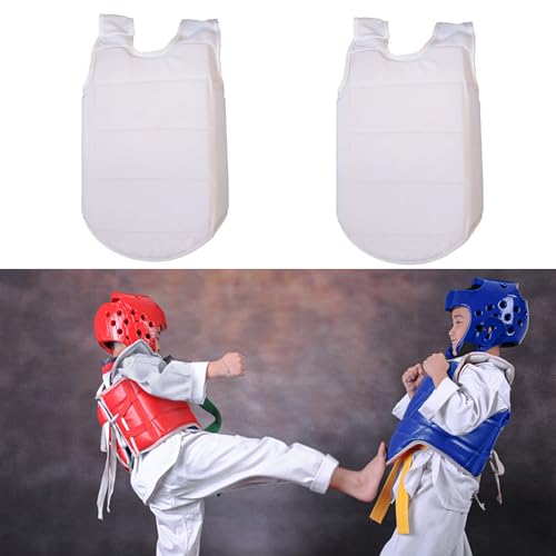 Chest Guard Kickboxing Muay Thai Boxing Upper Body Protector Martial Art Upper Body Ribs Protector Pad Taekwondo Vest Adjustable Martial Art Chest Guard - size: X-Small