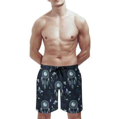 Mens Trunks Breathable Quick Dry Mesh Lining Summer Holiday Beach Board Shorts - color: Style-10, size: Medium