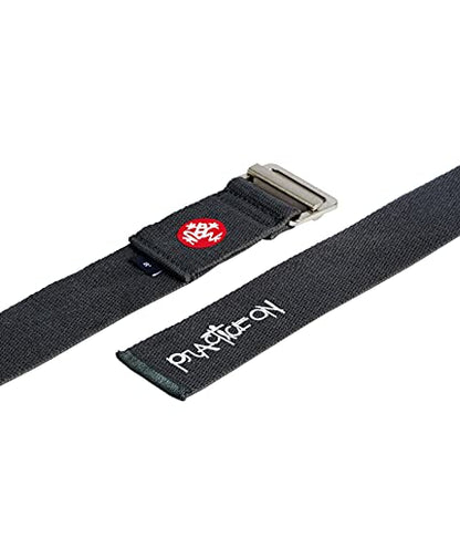 Manduka Align Yoga Strap - color: Thunder Grey, size: 8 Feet