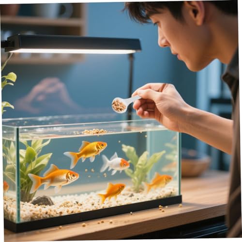 Zerodeko 30pcs Pet Medicine Scoops Accurate Gram Measuring Cups for Powdered Medication Lightweight Feeding Spoons for Pets for Fish Tanks and Animals