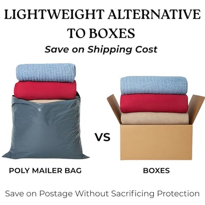 Large Shipping Bags | 17" x 24" | Self Sealing Jumbo Poly Mailers | 25 Large Mailing Bags for Shipping Clothes, Shoes or Posting Packages. Self Adhesive Strong Seal, Waterproof and Tamperproof - size: 17x24 - 25 Bags