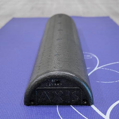 OPTP AXIS Firm Foam Roller, High Density Foam Roller for Physical Therapy, Yoga, Pilates, Fitness Exercise and Sports Training (Black, 36" X 3" Half-Round) - color: Black - 36" X 3" Half-round