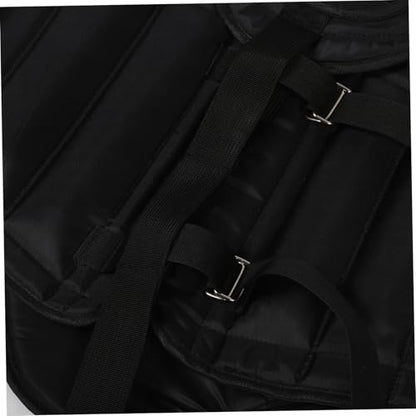 Happyyami Chest Guard for Boxing and Taekwondo Portable Sponge Chest Protector Full-Body for Training and Competition Lightweight and Breathable Design for Adults