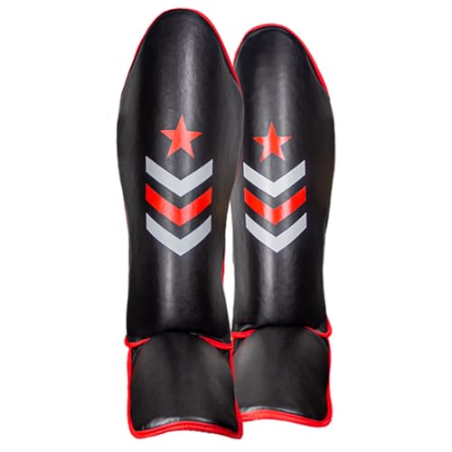 Revgear Premier Deluxe Shin Guard | Durable Lightweight Shin Guards for Any Level | Mixed Martial Arts (MMA) Kickboxing or Muay Thai - size: Extra Large