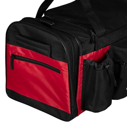 Title Boxing Active Duffle Bag (Black/Red) - color: Black/Red