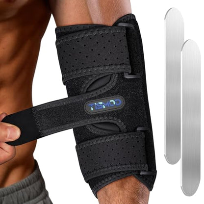 Elbow Brace, Elbow Splint for Cubital Tunnel Brace for Sleeping-Immobilizer for Ulnar Nerve Brace Elbow Pain fit Men & Women - size: One Size