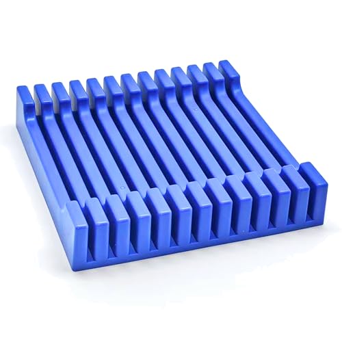 Stained Glass Sheet Storage Rack, Glass Panel Organizer, accommodate 12 * 12 inch stained glass(1 Pack) - color: 1 Pack
