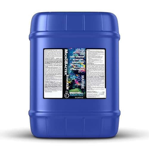 Brightwell Aquatics MicroBacter Start XLM Marine Tank Cycling Aid, 20L - size: 20-L