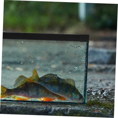 Abaodam Safety Edge Protector for Fish Tanks Aquarium Double-Layer Provides Against Wear and Tear Easy Access for Feeding and Care - size: 40.00X40.00X2.50CM