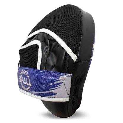 Curved Boxing Pads - Boxing Mitts and Punch Pads, Muay Thai MMA Focus Boxing Mitts Suitable for Boxing, Kickboxing, Karate, and Martial Arts - color: BTF-Blue