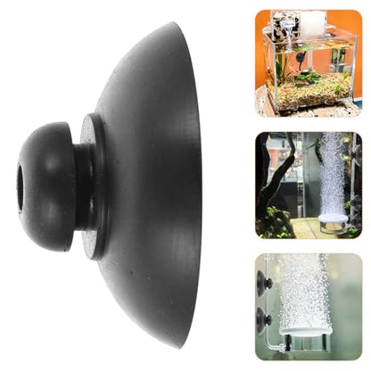 Gatuida 20 Pack Aquarium Suction Cups for Oxygen Pump Fish Tank Air Pump Holder Suckers for Tubing Wire and Accessories 0.98 X 0.98 X 0.39 in Easy Install