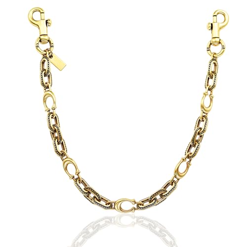 Bag Chain Charm for Handbag Totes, Gold Purse Charm Chain, Decorative Motif Chain Bag Charm Supplies, Purse Extender Chain & Keychain Charm